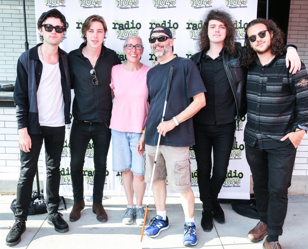 Elizabeth and David with Catfish and the Bottlemen